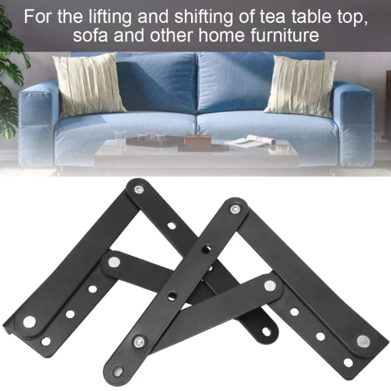 20.063 New Arrivals Furniture Accessories Hardware Black Foldable Lift Top Coffee Table Mechanism Bracket Sofa Bed Mechanism