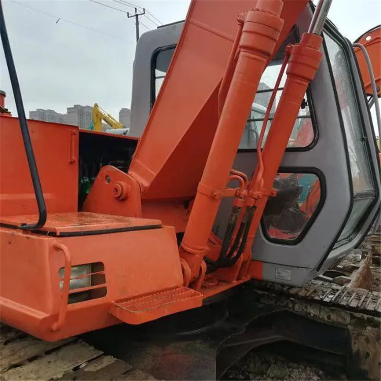 Used Hitachii Ex120 12 ton hydraulic Crawler Excavator with good condition cheap for sale