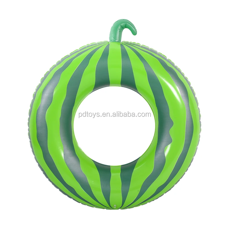 
Customized Logo/Size Summer PVC Beach Party One Bite fruit Swimming Rings Pool Float Tube Water Ring for Adult Kids 