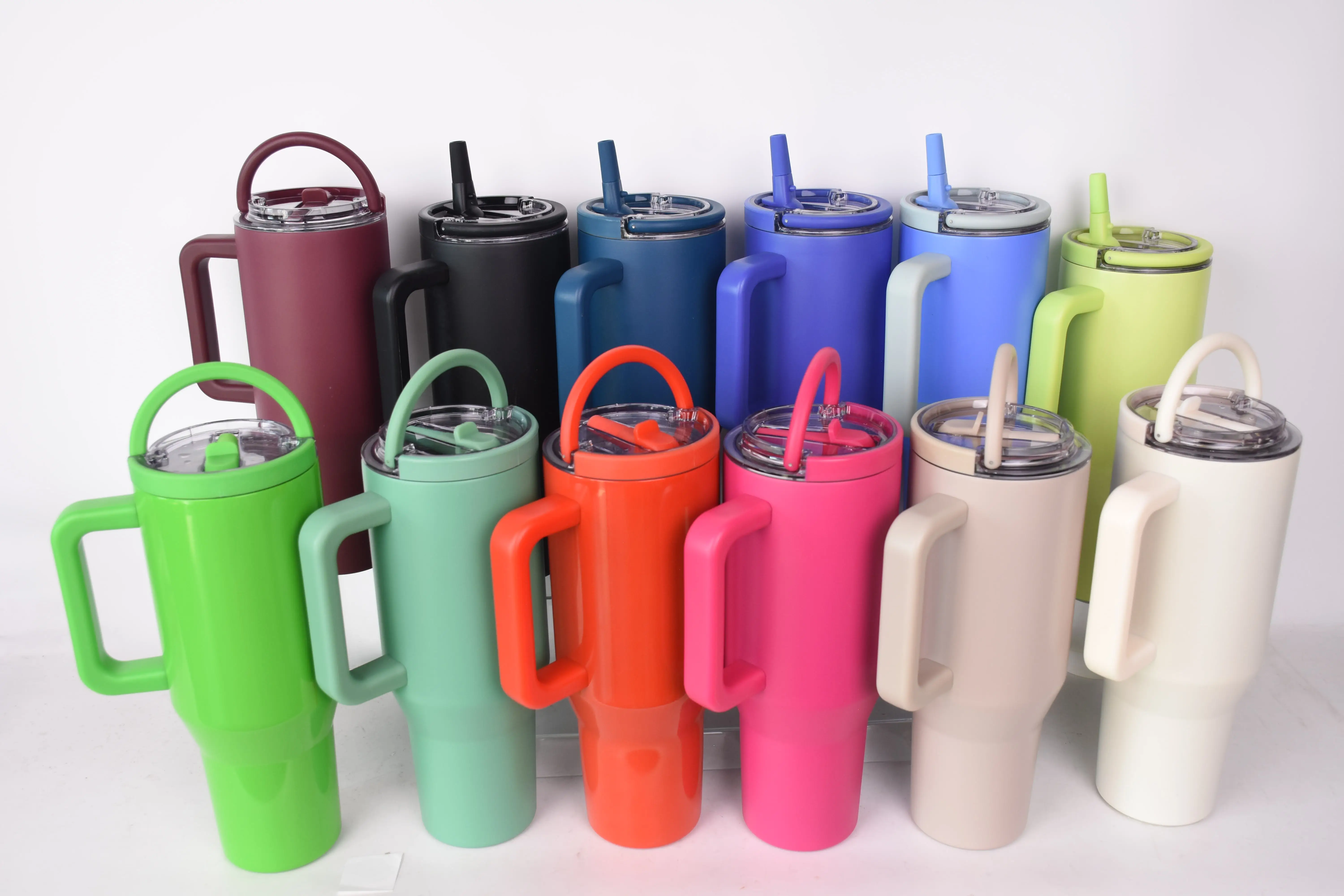 100% Leakproof Custom Logo 40OZ 30OZ Tumbler Adventure Stainless Steel 30oz Vacuum Mug Tumbler With Flip Straw Traveler