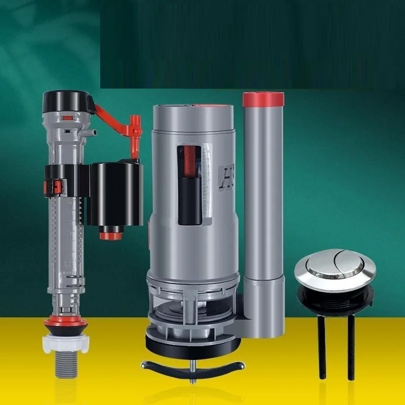 two piece toilet commode sanitary ware New design toilet flush accessories toilet tank fittings gray color flush value