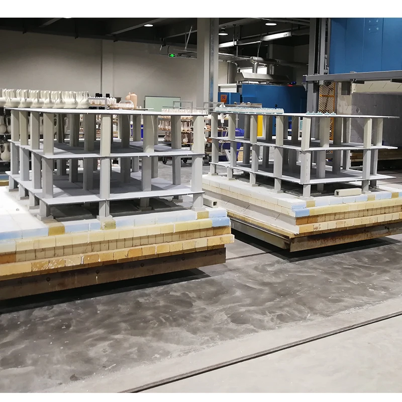 China Manufacturer Supplylarge Trolley Car Bottom Industrial Ceramic Shuttle Gas Kiln