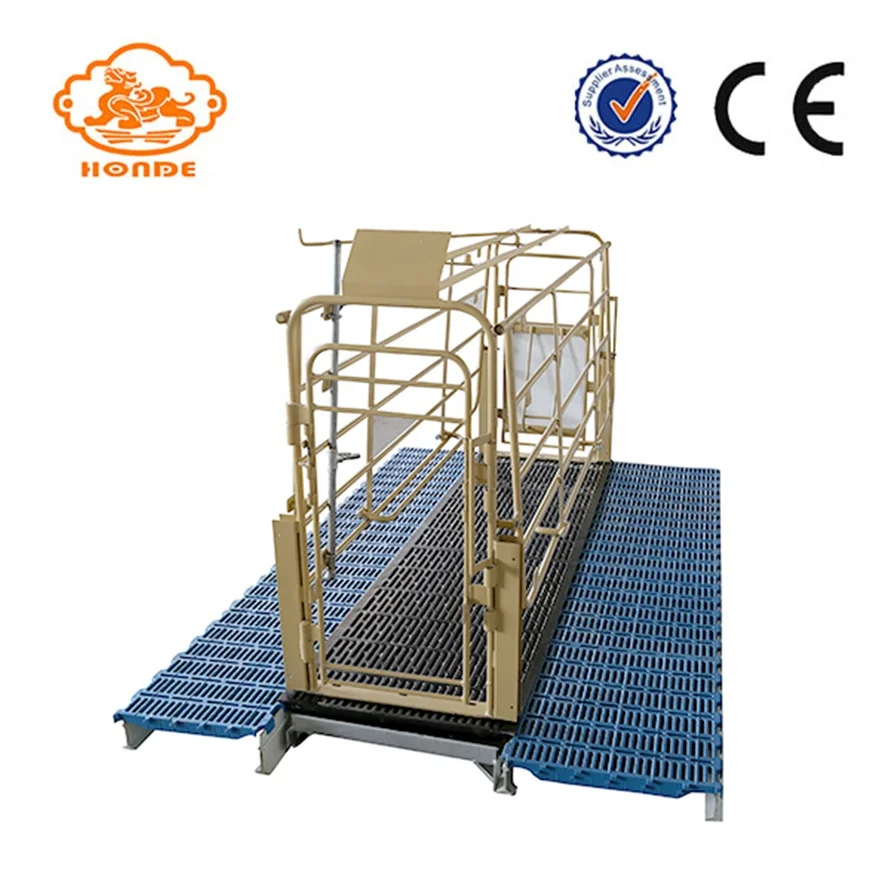 Hot dip galvanized Pig Farming Equipment Pig Gestation Crate/stall/pen Crate Cage For Sow