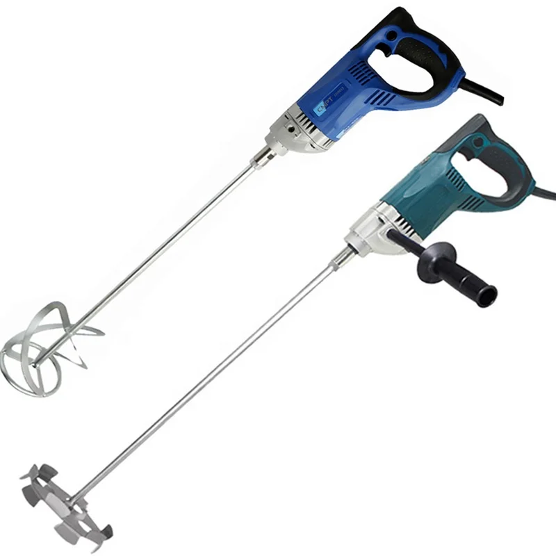 110V/220V 850W Handheld Electric Concrete Mixer for Cement Mortar Plaster Paint Fodder Stirring Power Tool