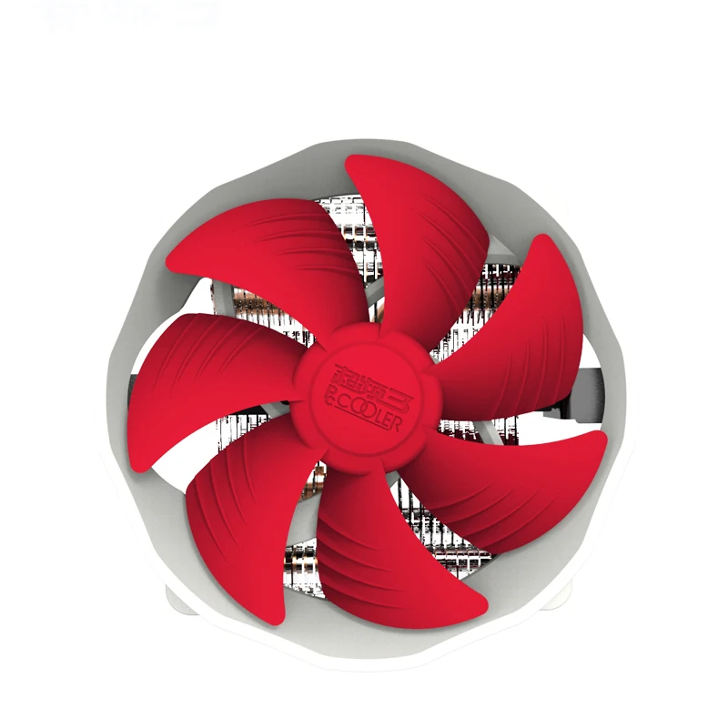 PCOOLER 3Pin кулер для процессора Q127 120 мм кулер для процессора с поддержкой Intel AMD