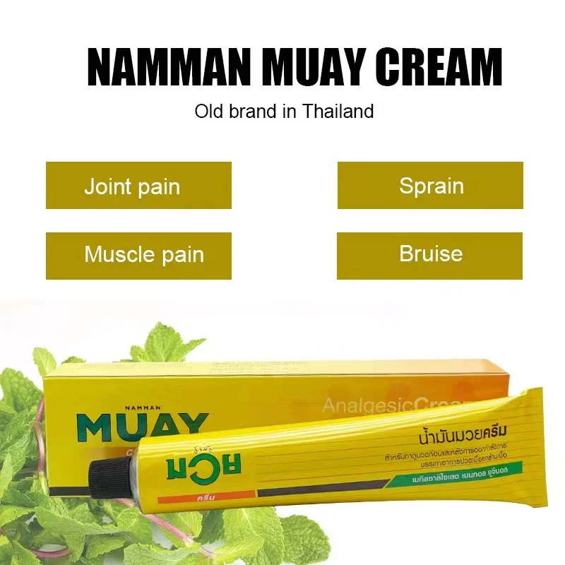 30g Original Thailand Muay Analgesic Balm Medical Pain Relieving Cream Muscle Pain Ointment for Joint Pain Health