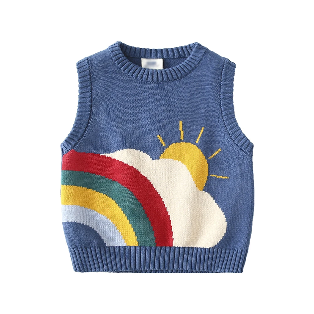 
spring autumn children kids knit vest pattern child sleeveless toddler vest 