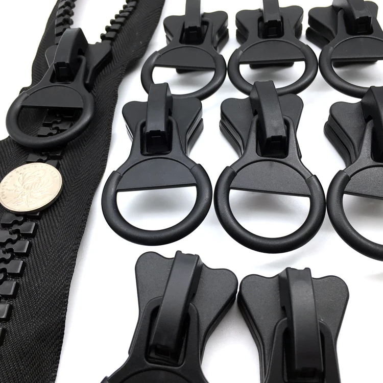 JY 20#  No Lock Plastic Zipper Slider