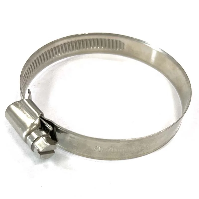 german type worm gear hose clamps stainless steel