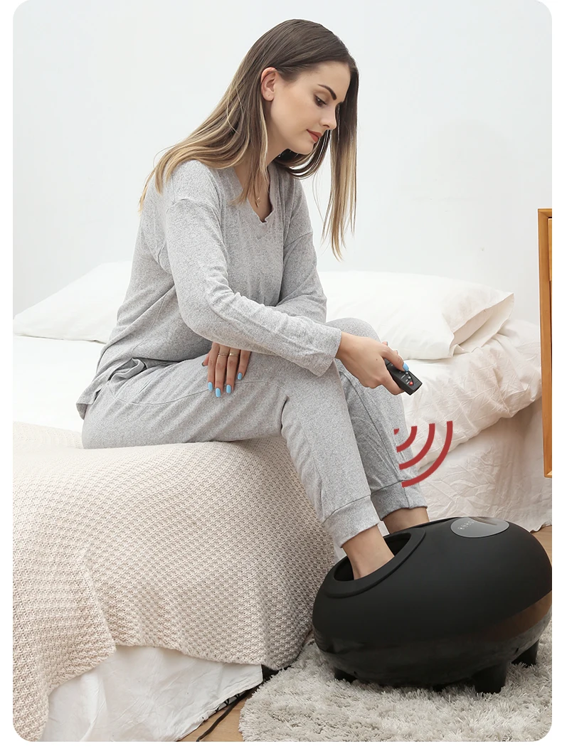 OEM Blood Circulation Electric Air Pressure Foot Leg Massage Machine Scraping Kneading Foot Massage