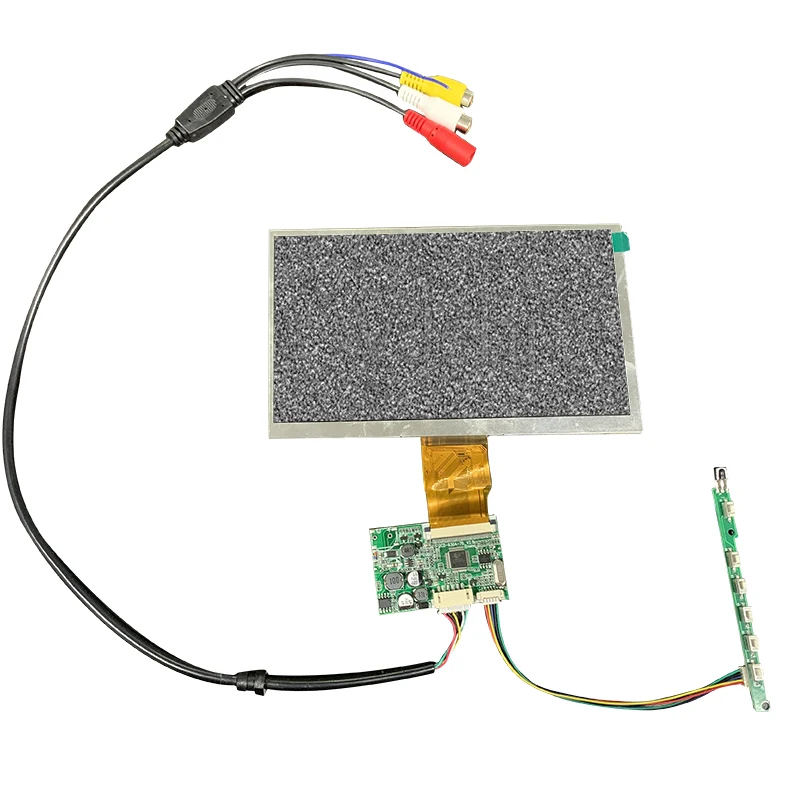 7 inch LCD Screen 1024x600 FPV IPS Monitor HD Transmission / FPV / Aerial Photography Dedicated AV Input LCD Display In-Car