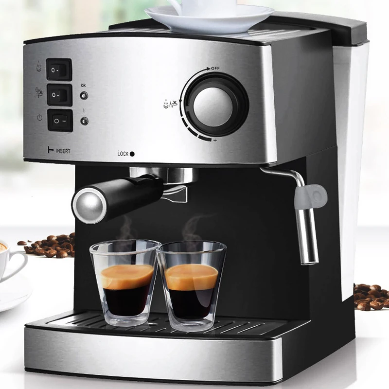 Stainless Steel Coffeehouse Cappuccino Italian Coffee Machine Espresso Maker