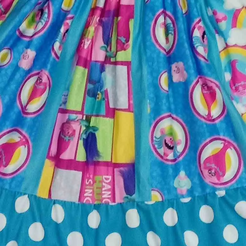 2020 New design cute cartoon styles dots baby girls party twirl dresses fashion children hot selling casual dresses