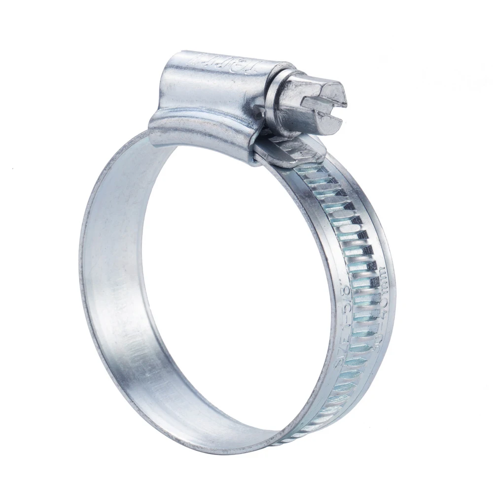 British Style Galvanized Jubilee Titanium Hose Clamp