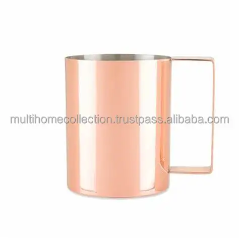 OEM ODM Customized Metal Vodka Mug Bar Supplies Luxurious Standard Kids Water Copper Mug Stainless Steel Moscow Mule Mug