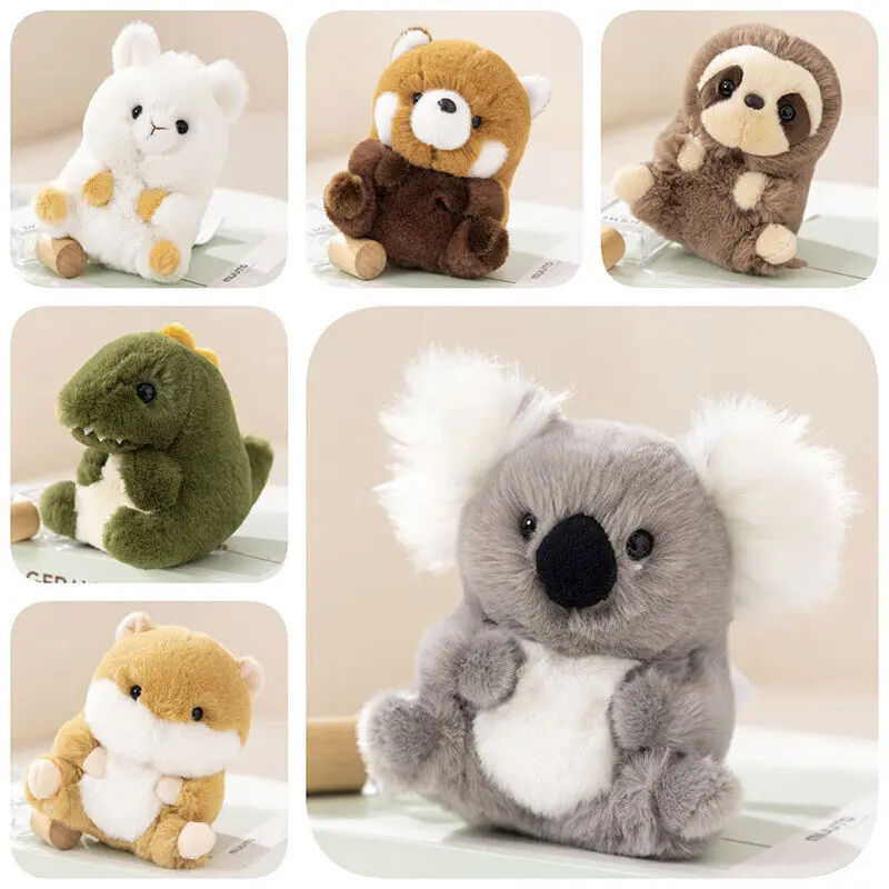 Cute and Adjustable Sloth Hamster Koala Plush Toys Ideal for Children Perfect Gifts Interactive soft stuffed Animal Toys