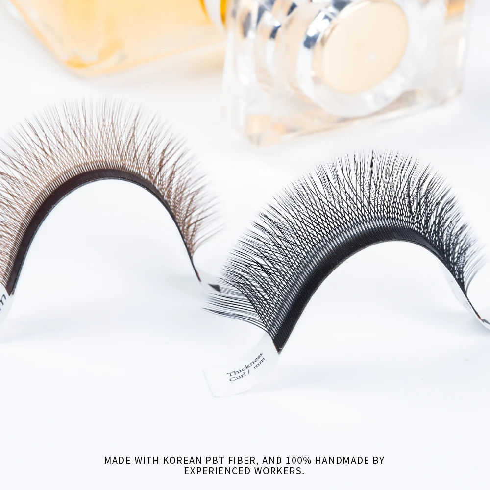 Factory Supplied Professional Salon Use Y Type Handmade YY Lash C curl Eyelashes Extension Trays