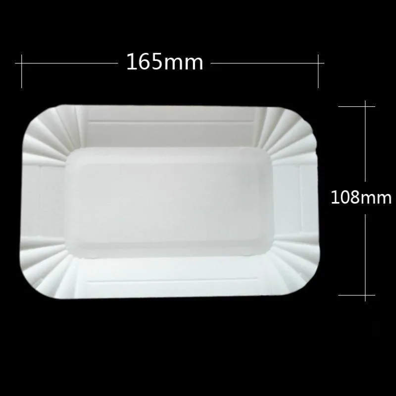 Wholesale Kindergarten Creative Handmade DIY Colorful Paper Plate Art Decal Disposable Circular 7-inch Cake Plate 50