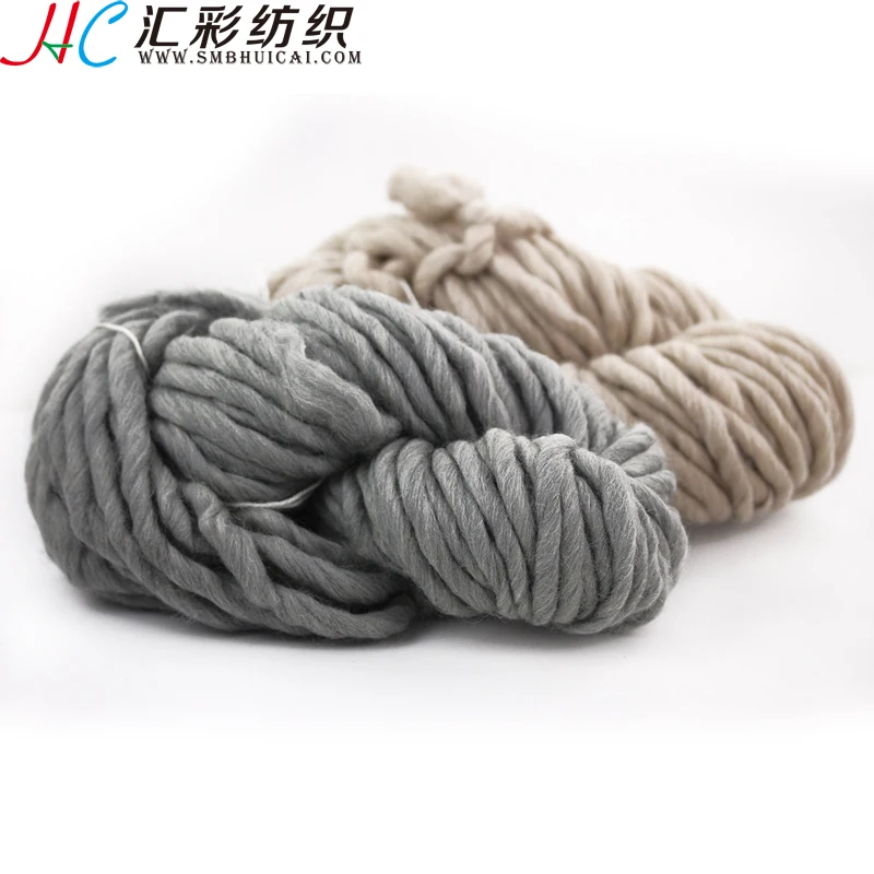 
crochet fancy yarn super thick merino yarn for knitting blankets cheap chunky wool 
