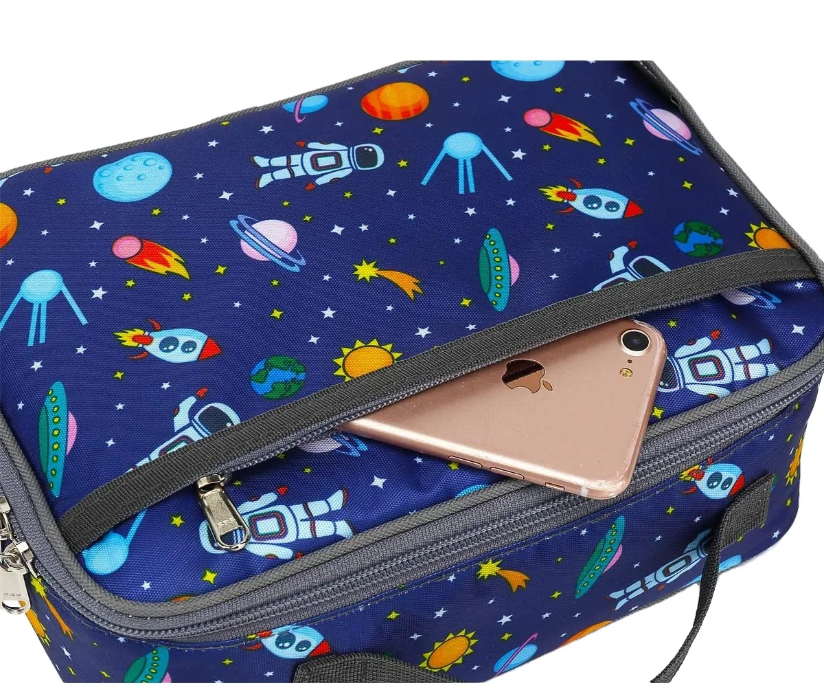 Kids Lunch box Insulated Soft Bag Mini Cooler Back to School Thermal Meal Tote Kit soft cooler bag for Girls Boys