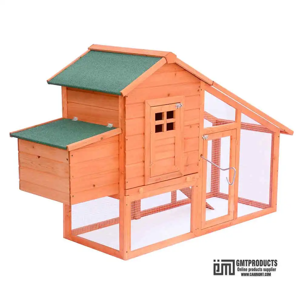 Classic Style Wooden Pet House Chicken Coop Houses  With Sleep Box For Sell