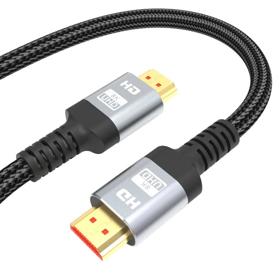 Ультратонкий Высокоскоростной HDMI-кабель с позолоченным покрытием 8K 60 Гц 2 1 HDTV Ethernet производитель
