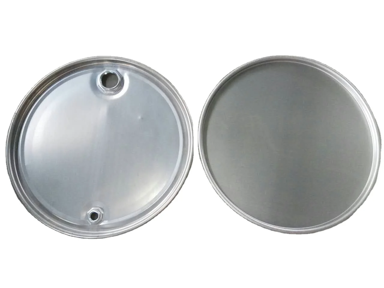 Drum Cover Lid Top For 210L/208L/205L Open Closed Head Removed Barrel Lid Bottom with Flange for Drum Recycle
