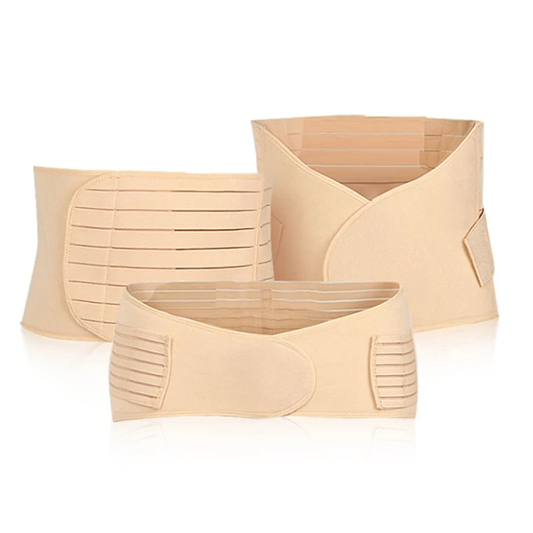 Free adjustment of the restraint belt for cesarean section, a three-piece abdomen belt for Postpartum belly band
