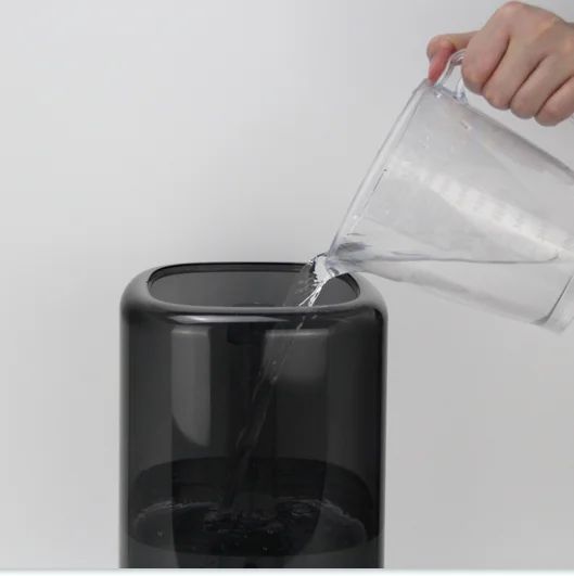 2.5L desktop Aroma diffuser top fill air washer hybrid  ultrasonic Cool and warm Mist Humidifier