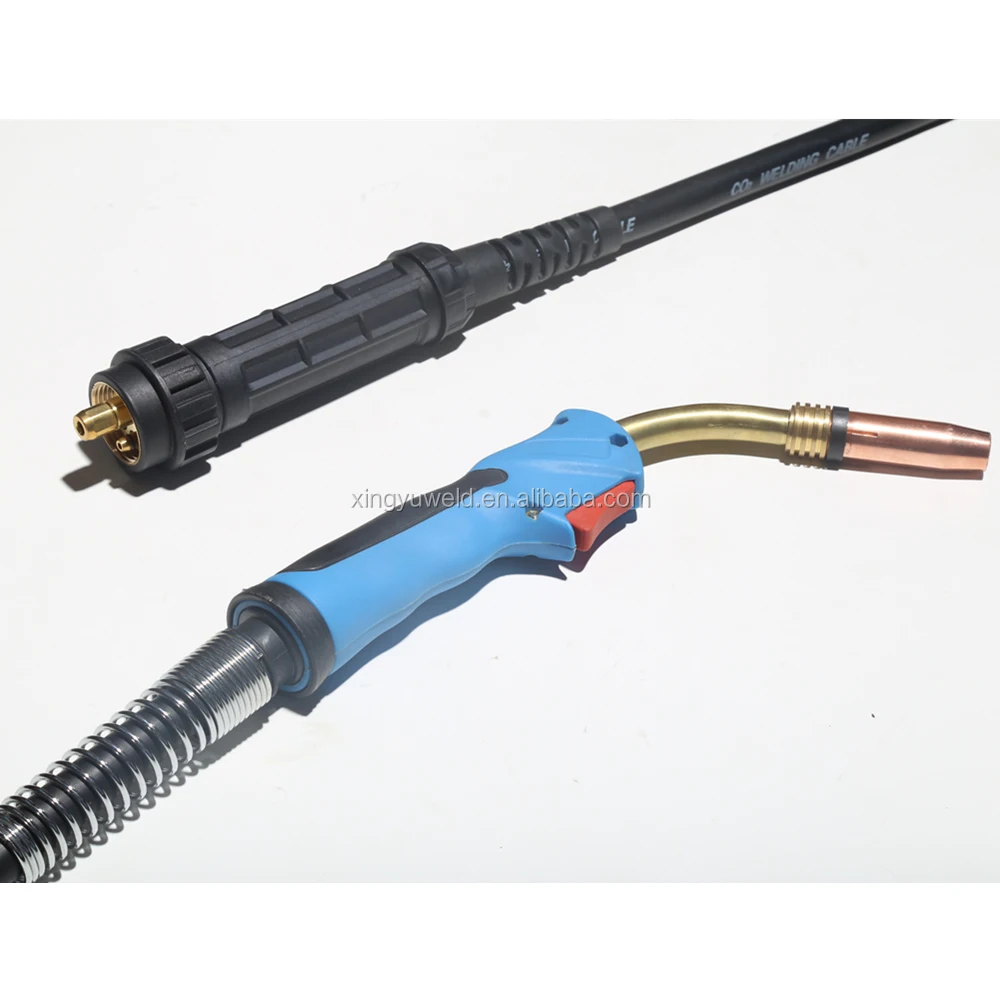 Binzel mig welding torch Blue mig welding torch hand handle