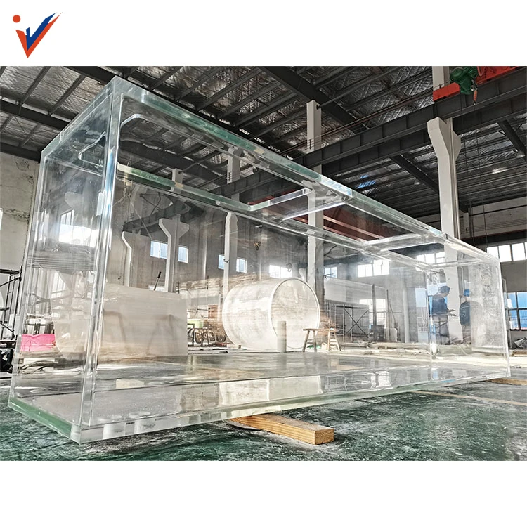 Aquarium Supplier Center OverflowTwo layers Clear Acrylic Aquarium Fish Tanks