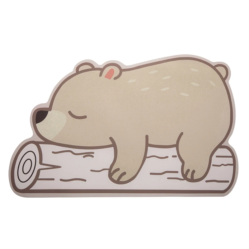 Novelty Gifts Panda Foot Mat Digital Print Sleepy Bear 2024 Absorb Quick Drying Bath Mat Cute