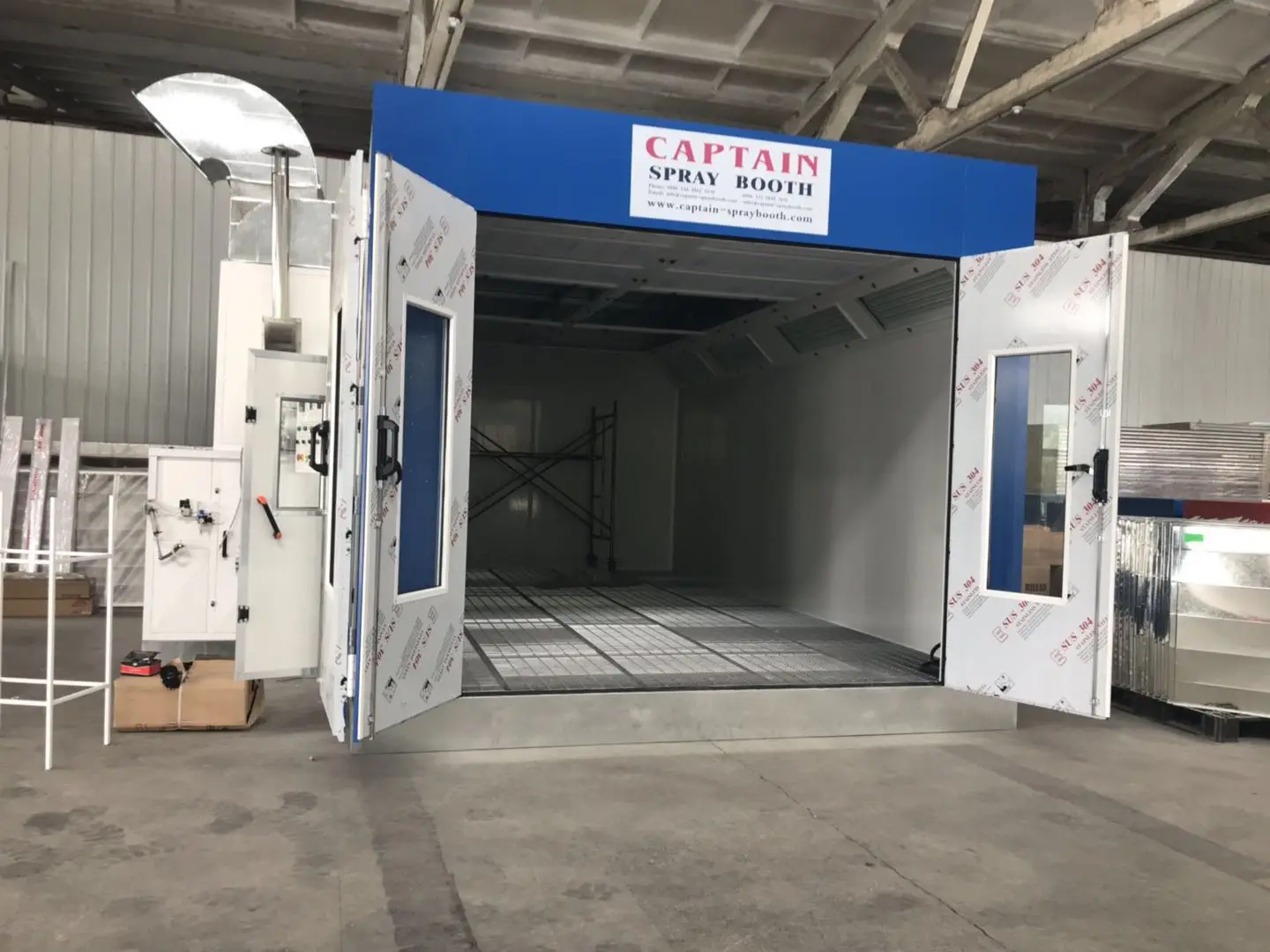 Spray Booth China Car Paint Booth Manufacturer CE Auto Spray Booth for Sale