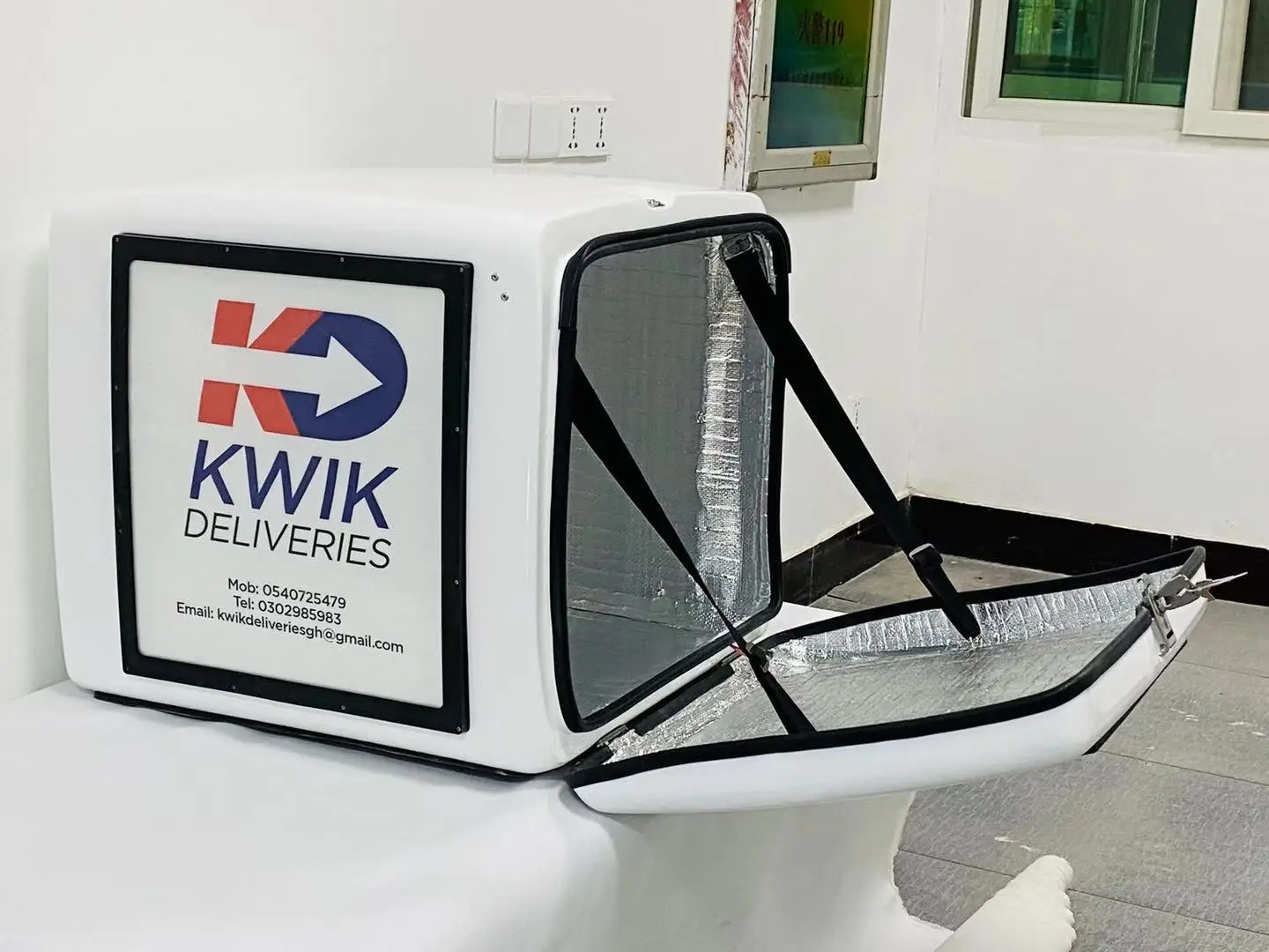 Стекловолоконные FRP GRP коробки для доставки пищевых продуктов