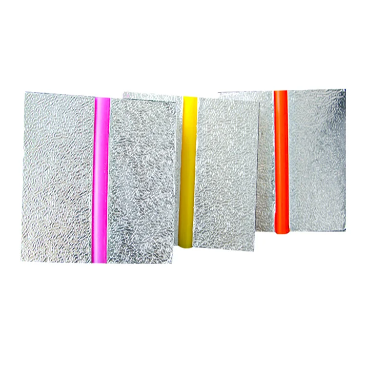 Grooved XPS foam board with Aluminium Foil for Underfloor heating cooling system Quick-Installation under floor heating plate