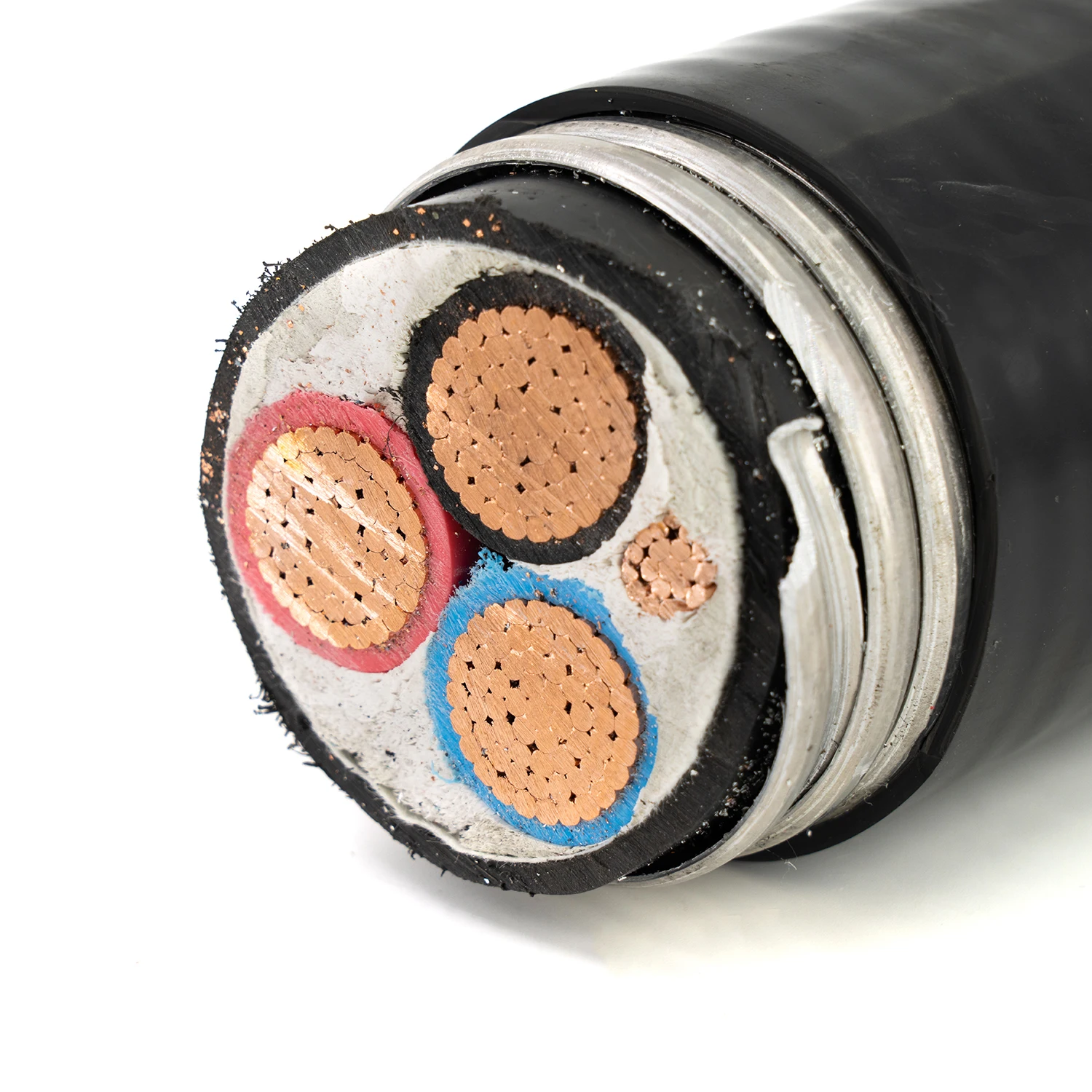 CSA Copper Teck 90 Armoured Cable 1/0  2/0 3/0 4/0 AWG Hebei Huatong Cables