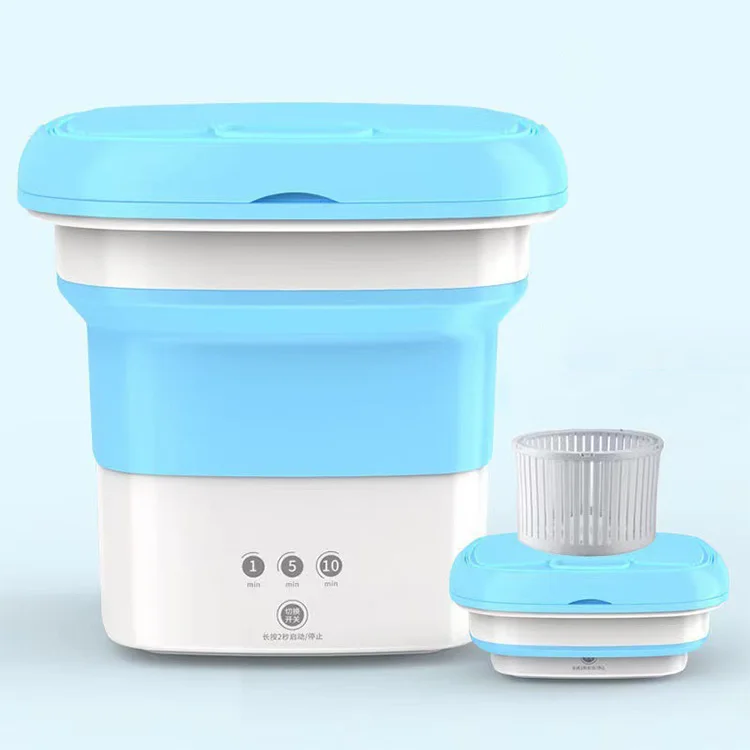 Factory Low Price Cheap, Wholesale Other Electric Automatic Foldable Wig Mini Portable Folding Washing Machine/