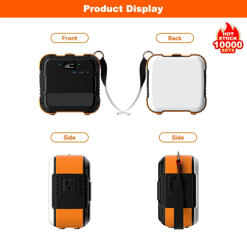 100W Buy Wholesale Price Factory Direct Suppliers Free Energy Lithium ion Batteries Solar Inverter Portable Power Stations