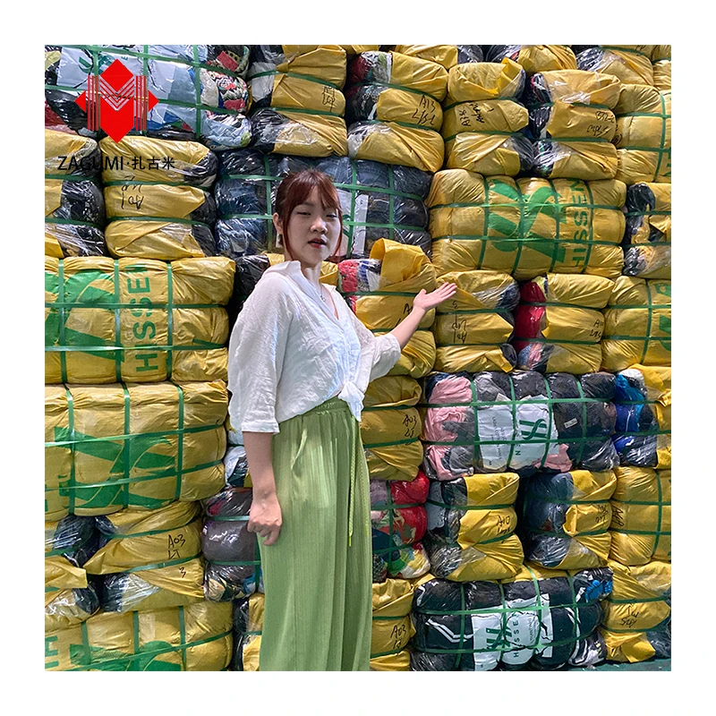 2023 Fashion Wholesale Used Clothes Assorted Bulk Clothing Tops Womens Dress