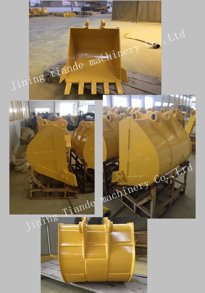 Genuine Komatsu bucket PC60-8 excavator spare parts digging bucket