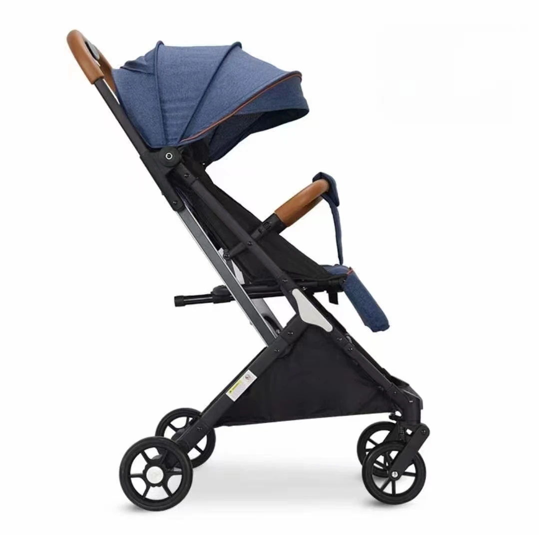 Foldable low price good quality  light weight portable  compact easy fold multi position recline  baby stroller