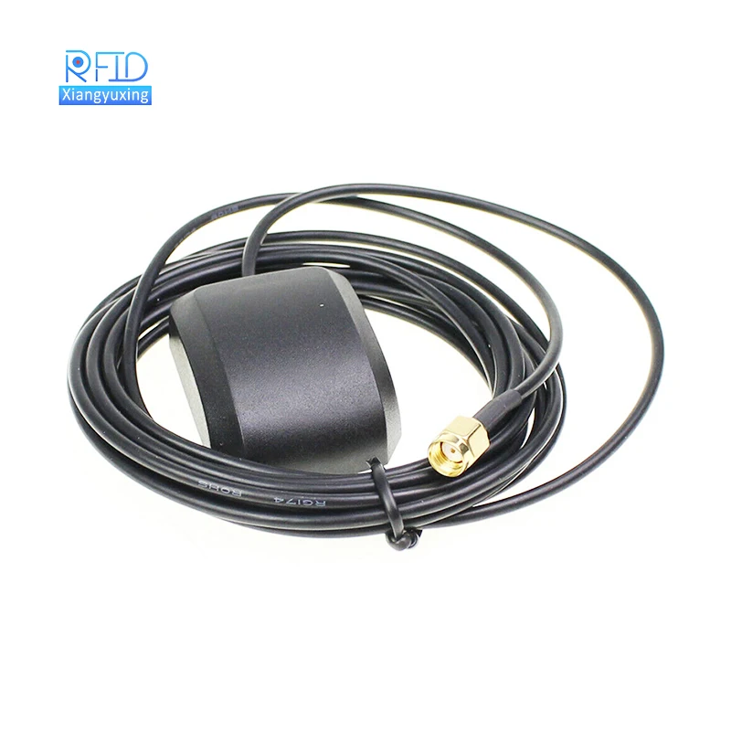 28dbi Passive Antenna Magnetic Mount GPS Antenna Fakra SMA male connector Active Car GPS Antenna with RG174 for GPS GNSS GLONASS