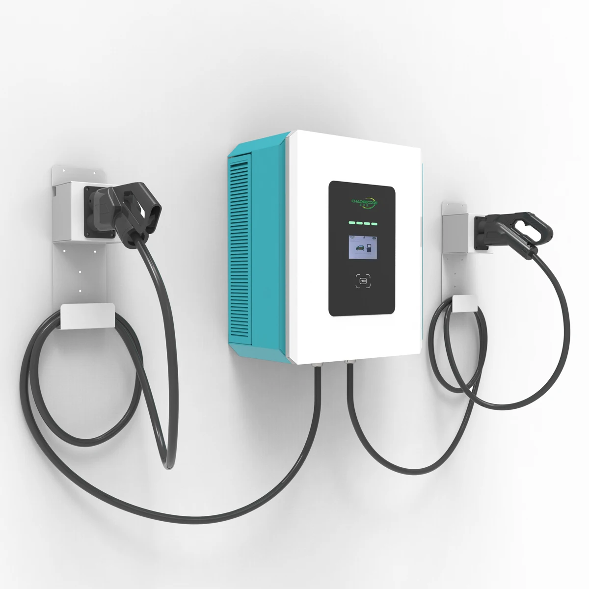 Производители 20kw EVCC DC wallbox настенная с RFID картой Автомобильная зарядная станция