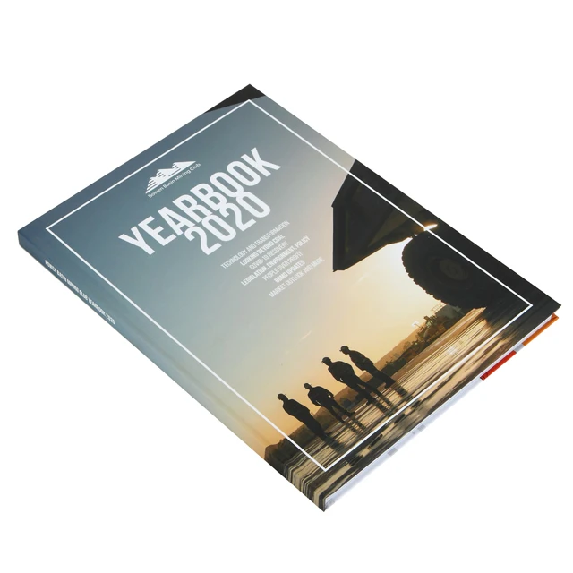 Заводской изготовленный на заказ мягкий переплет в твердом переплете годовой каталог книг от производителя массовое