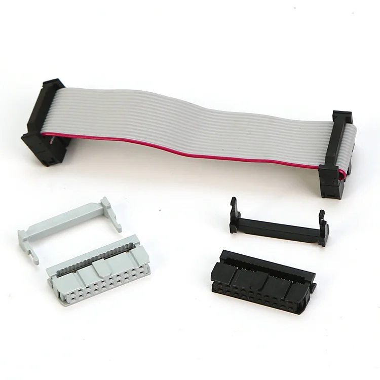 IDC 2 54 мм Шаг 6 8 10 12 14 16 20 24 26 30 34 40 50 Pin FC гнездовой разъем Кабельный