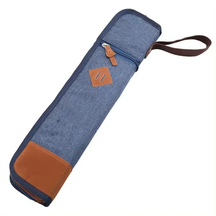 Custom Oxford Cotton Padded Wholesale Waterproof Hanging Drum Stick Bag Portable Drumstick Storage Case Drum Stick Bag