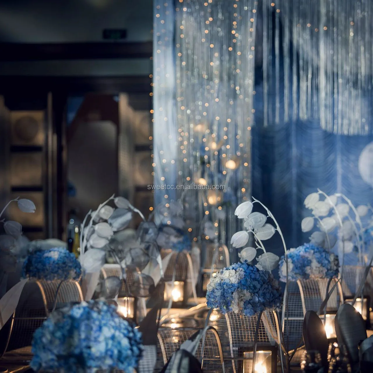 2019 latest wedding white iron flower stand for event decoration, hotel arrangement and home ornament