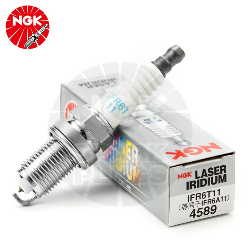 Wholesale Genuine NGK Spark Plug Hot Sale High Quality 4589 IFR6T11 OEM 1086020 1220057 2C1G-12405-AA for Audi/Cadillac/Dodge
