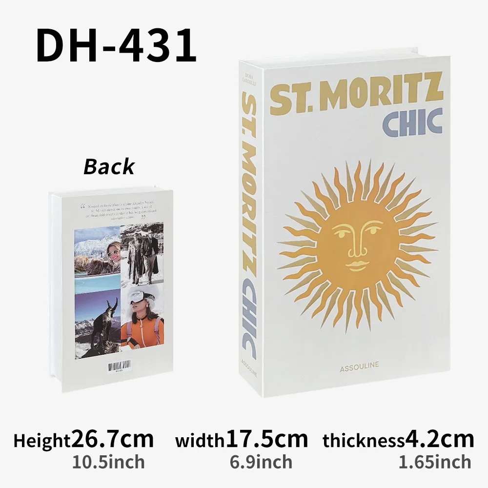 wholesale dummy coffee table fake faux brand books for decoration decor tom decorative