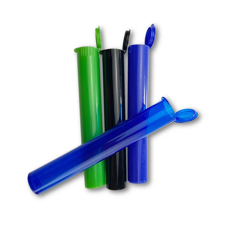 116mm Custom PP Material Pop Top Tubes Eco Friendly Plastic Tube